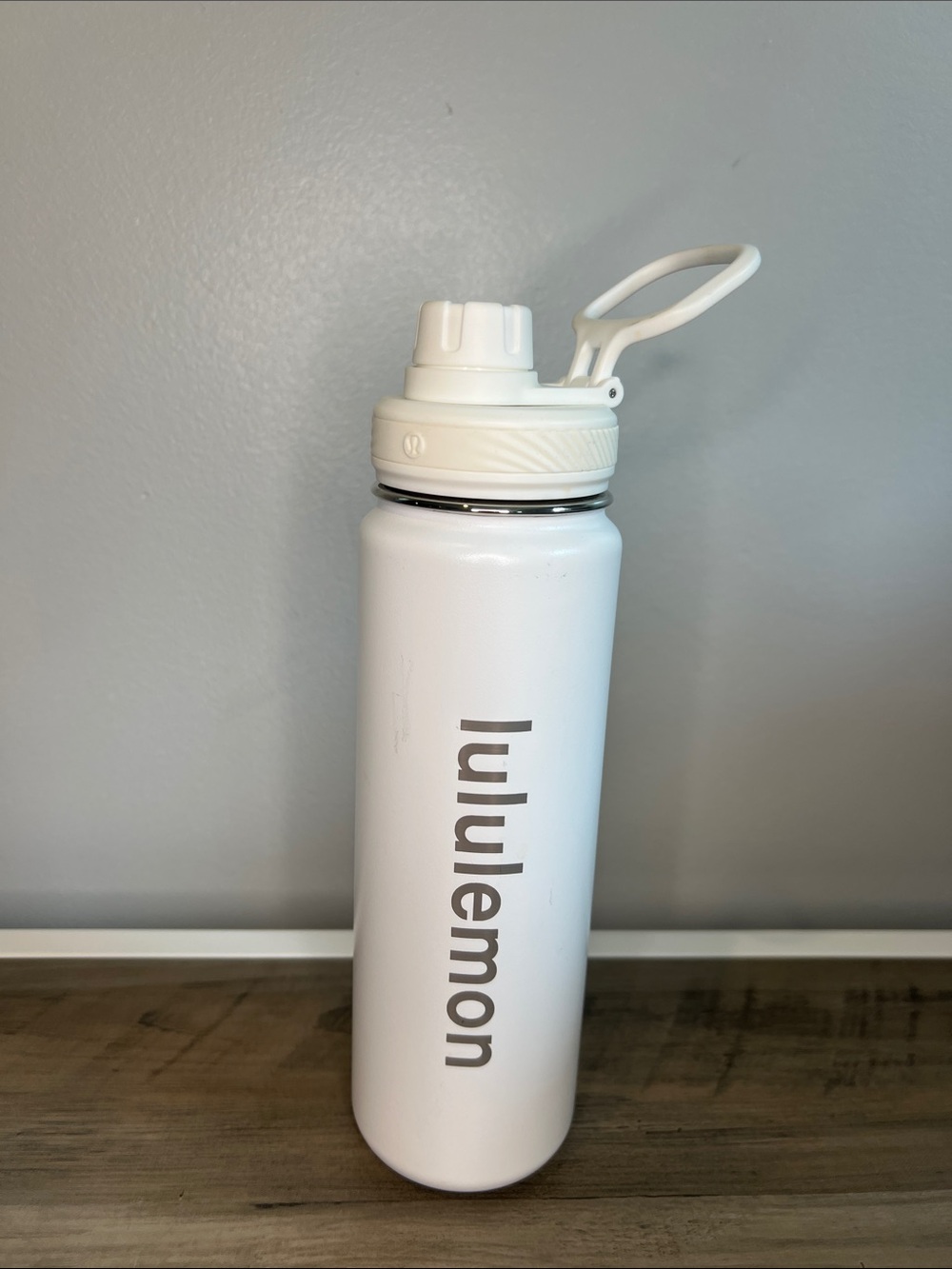 Lululemon Scuba Oversized Funnel Neck Half Zip •M/L • Sonic Pink + Water Bottle - Picture 8 of 10